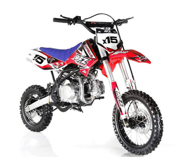 Apollo DB-X15 125cc Dirt Bike | Manual 4-Speed, 14/12 Wheels mississippipowersports